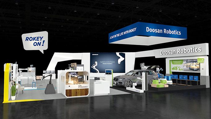 Doosan Robotics will participate in 'Automate 2022' of the U.S. to unveil cooperative robot services, manufacturing, and software solutions